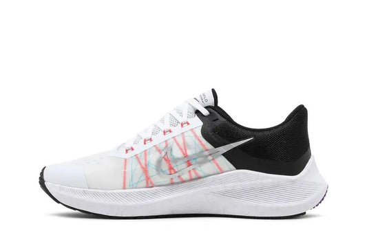 NIKE WINFLO 8 WHITE FLASH CRIMSON