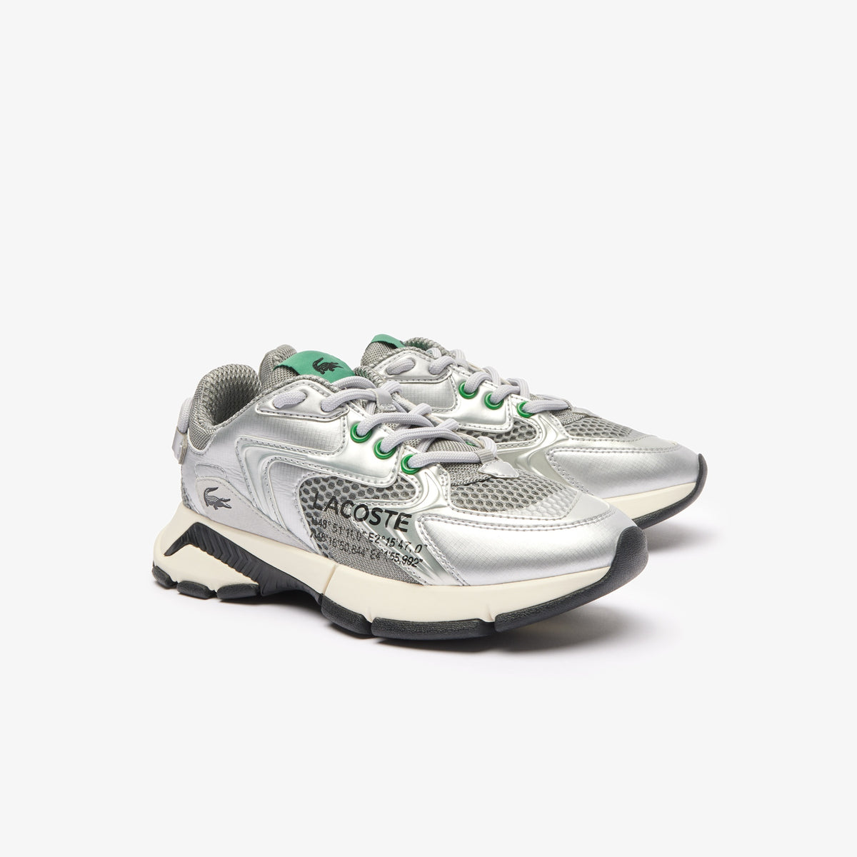 LACOSTE L003 NEO LEATHER SNEAKERS