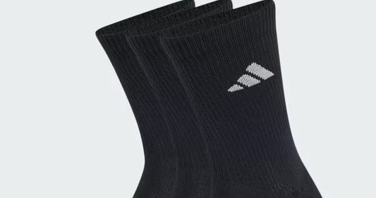 ADIDAS CUSHIONED CREEW SOCKS (3 PAIRS)