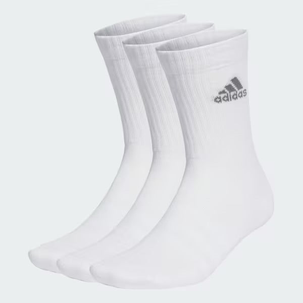 ADIDAS UNISEX CUSHIONED CREW SOCKS ( 3 PAIRS)