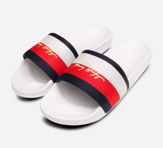 TOMMY HILFIGER SIGNATURE POOL SLIDE