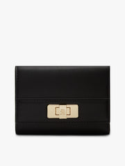 Tommy Hilfiger Modern TH Monogram Turn Lock Trifold Wallet
