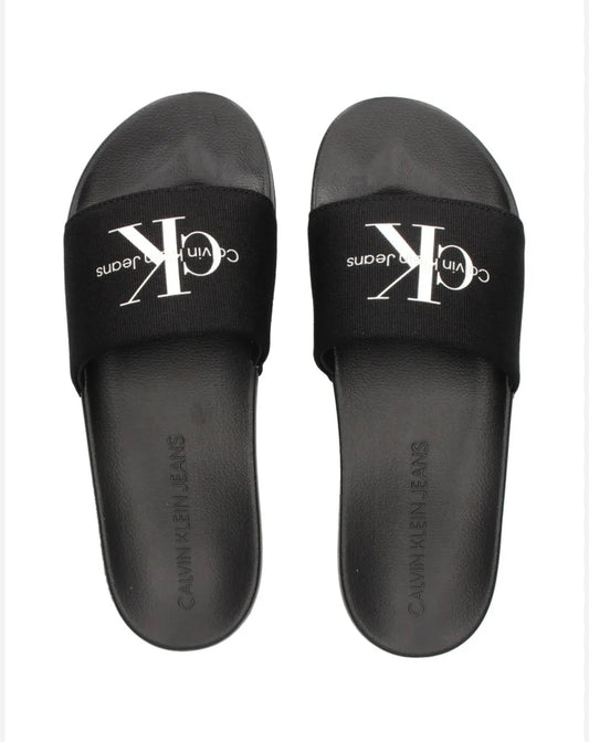 CALVIN KLEIN JEANS LOGO PRINTED SLIDES