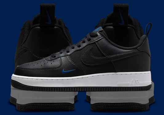 NIKE AIRFORCE 1 LOW ‘BLACK COURT BLUE’