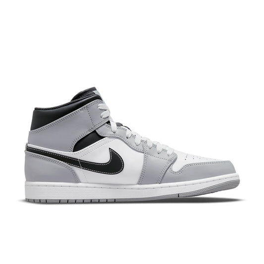 NIKE JORDAN 1 MID LIGHT SMOKE GREY