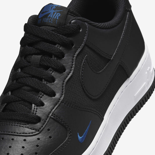 NIKE AIRFORCE 1 LOW ‘BLACK COURT BLUE’
