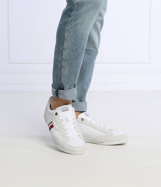 TOMMY HILFIGER CORPORATE MIX LEATHER CUPSOLE