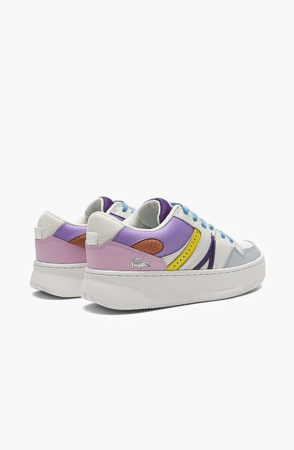 LACOSTE W L005 LEATHER SNEAKERS