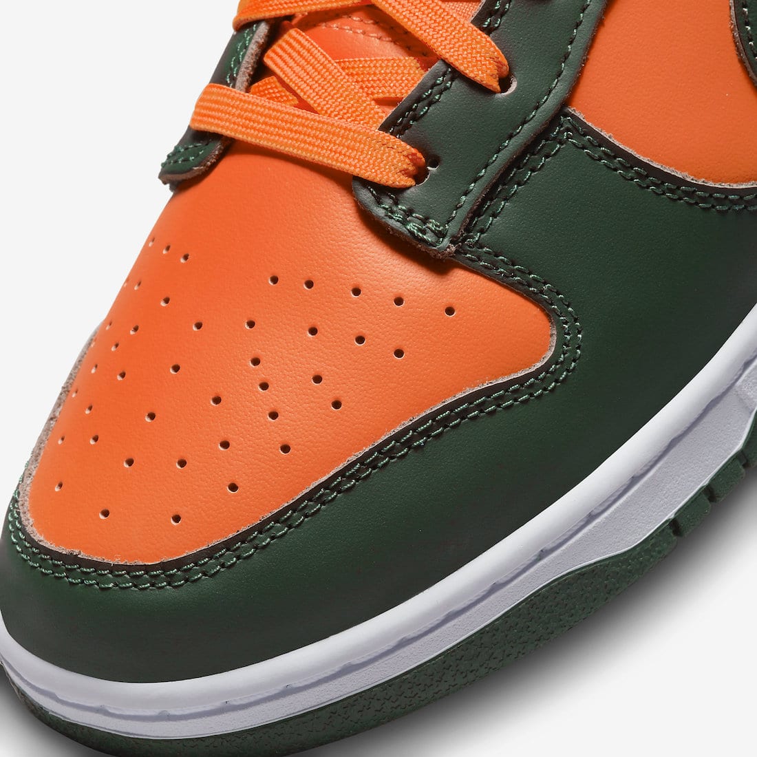 NIKE DUNK LOW RETRO MIAMI HURRICANES