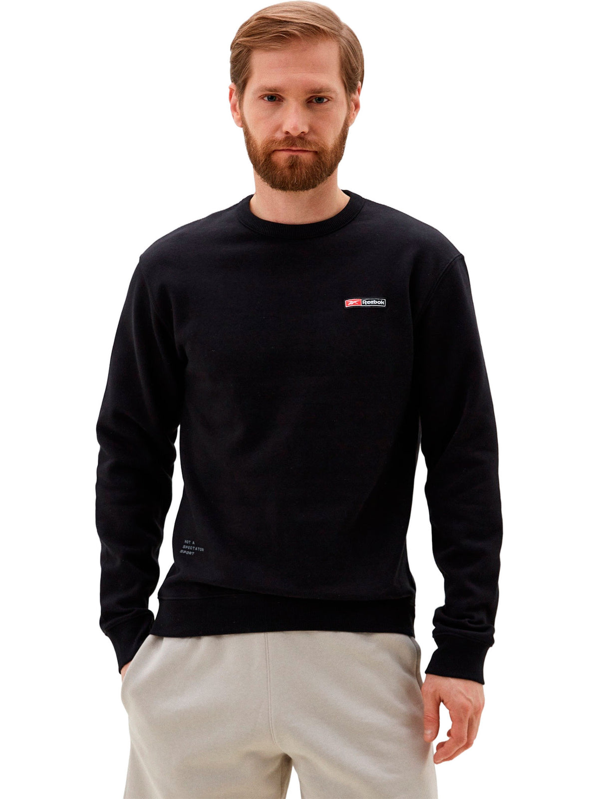 REEBOK IDENTITY LOGO MASH UP SWEATSHIRT