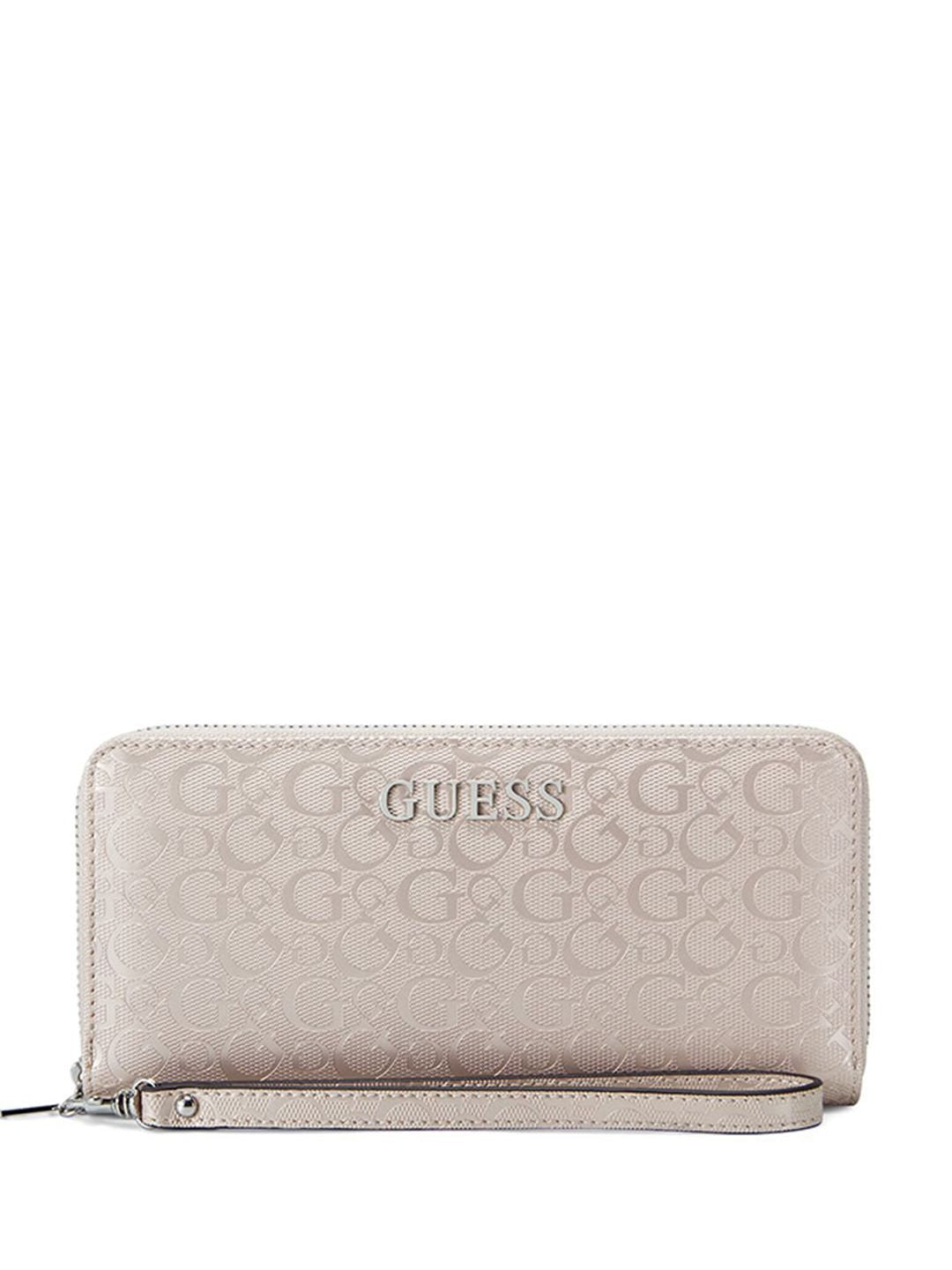 GUESS SAND PRINTED AROUND WALLET