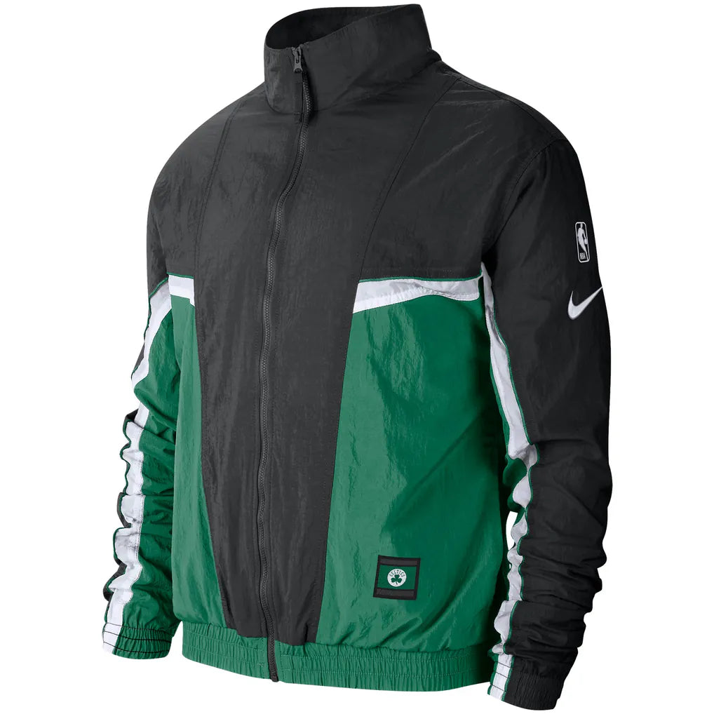 Nike Black/Green Boston Celtics Full-Zip Jacket