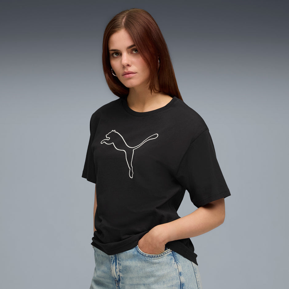 PUMA HER RELAXED FIT T-SHIRT