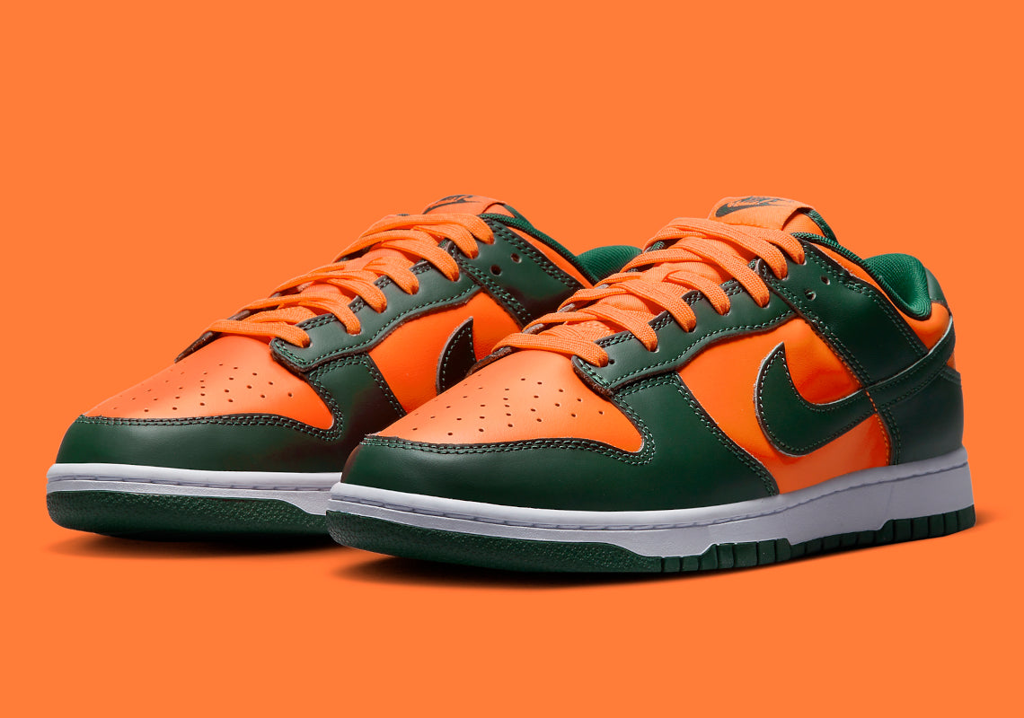 NIKE DUNK LOW RETRO MIAMI HURRICANES