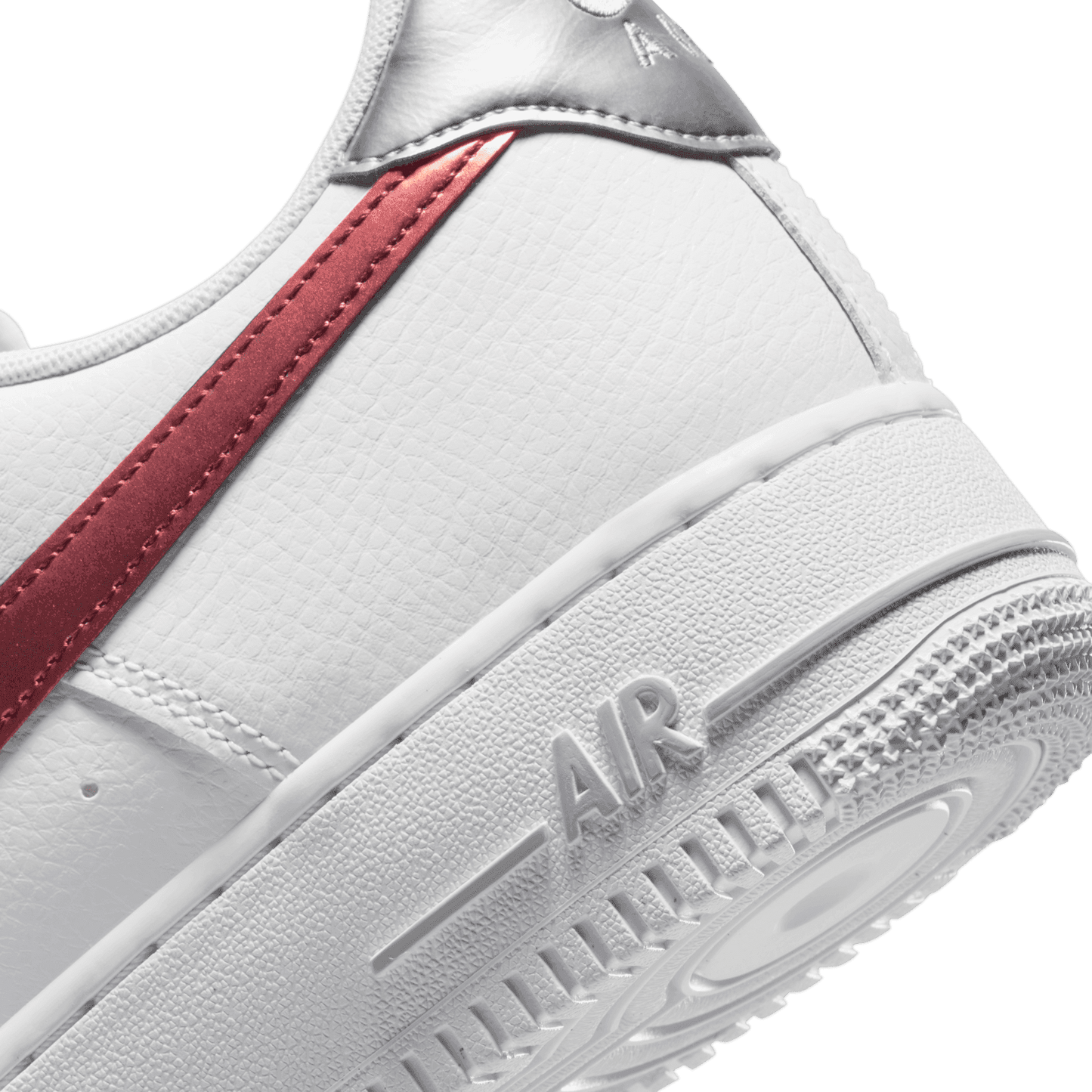 NIKE AIRFORCE 1 LOW WHITE PICANTE RED