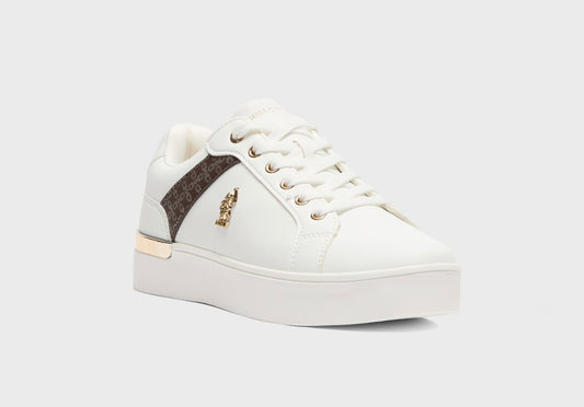 U.S. POLI ASSN LOGO DETAIL LACE UP SNEAKER