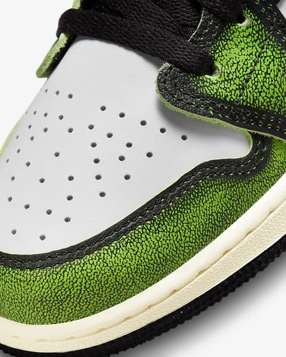 NIKE JORDAN 1 LOW SE GS ELECTRIC GREEN