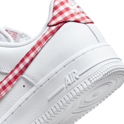 NIKE AIRFORCE 1 LOW ‘07 ‘RED GINGHAM’