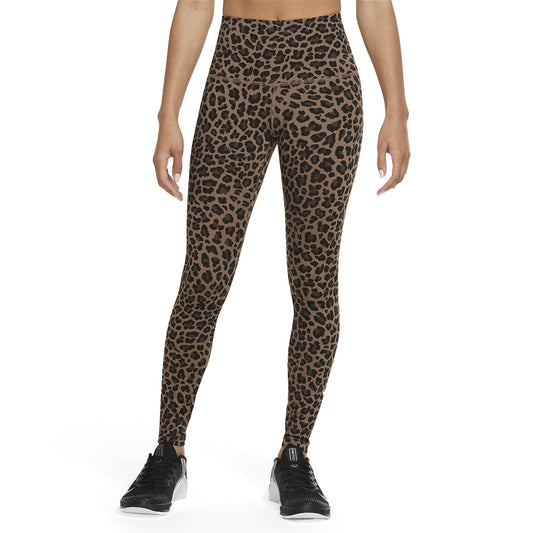 NIKE ONE LEOPARD TRAINING TIGHTS