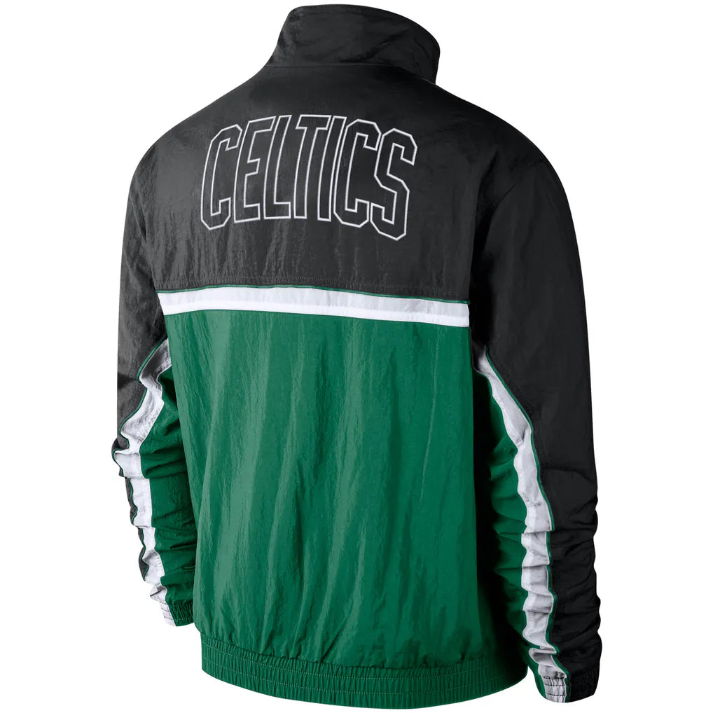 Nike Black/Green Boston Celtics Full-Zip Jacket