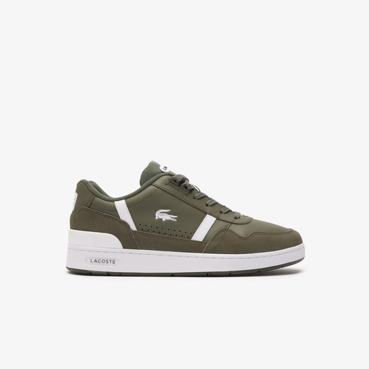 LACOSTE T-CLIP LEATHER TRAINERS