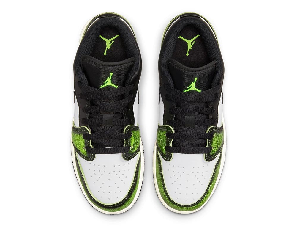NIKE JORDAN 1 LOW SE GS ELECTRIC GREEN