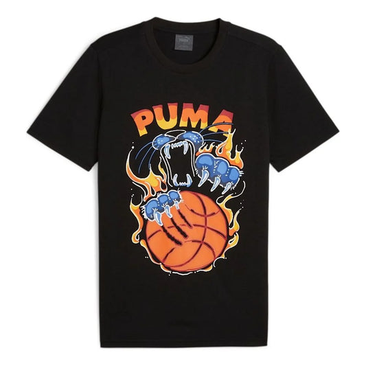 PUMA TSA Basketball T-shirt 'Black'