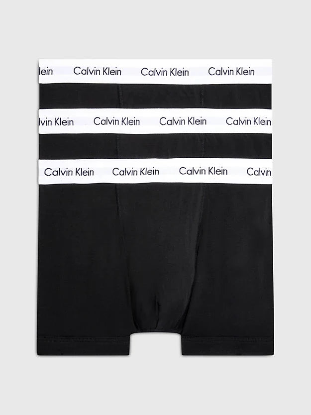 Calvin Klein Black/White Trunk 3Pk