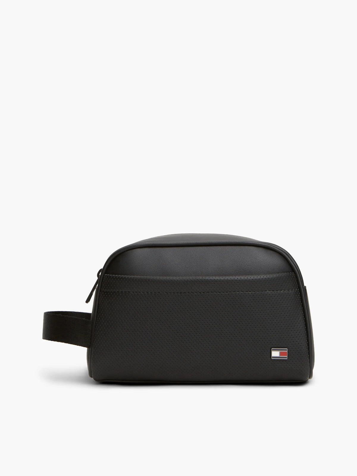 Tommy Hilfiger Perforated Pocket Enamel Flag Washbag
