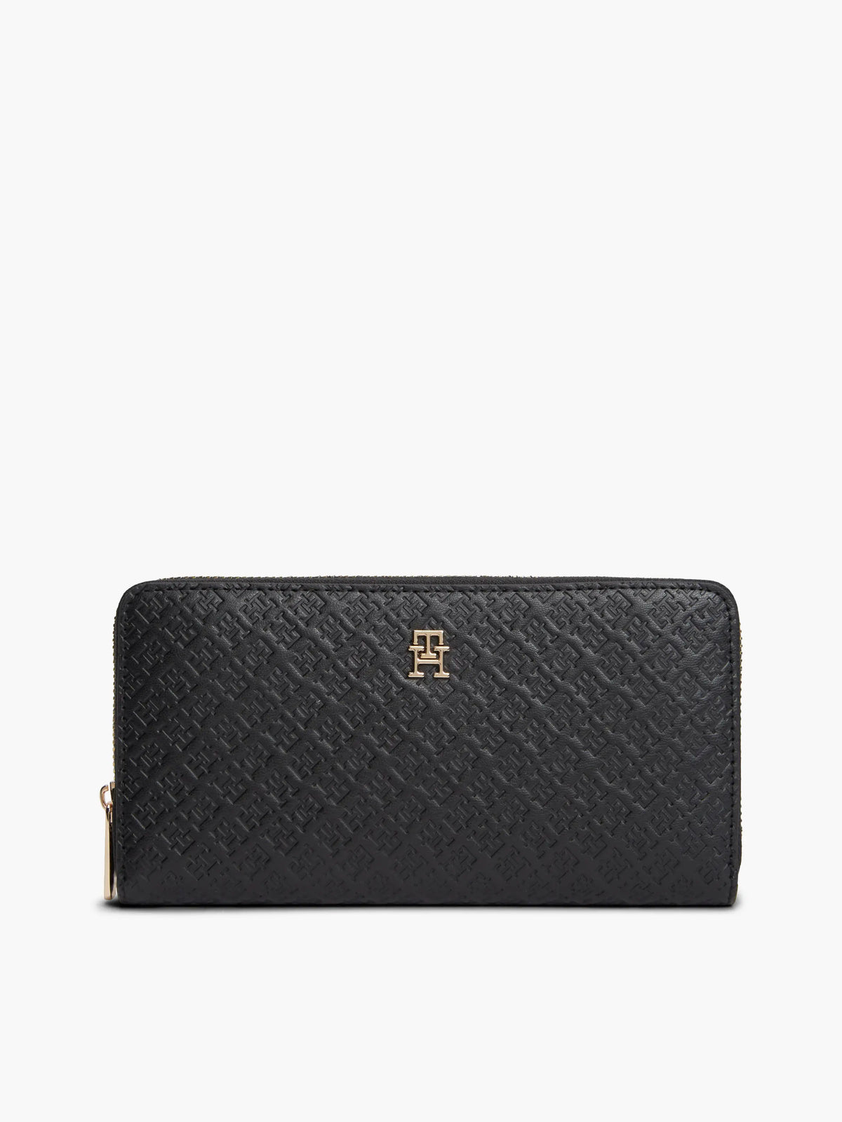 Tommy Hilfiger Icon Debossed Zip-Around Wallet