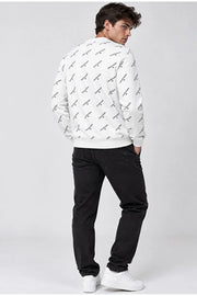 Calvin Klein Crewneck All over logo Sweatshirt