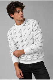 Calvin Klein Crewneck All over logo Sweatshirt